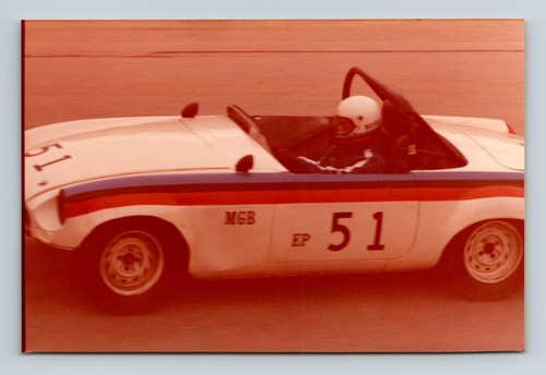 Mgb race car - race, 1960s