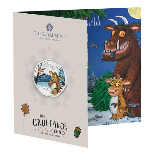 The gruffalos child 50p - child, coin