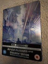 Blade Runner 2049 HMV UK Exclusive 4K UHD Blu Ray Steelbook - Rare! VGC 