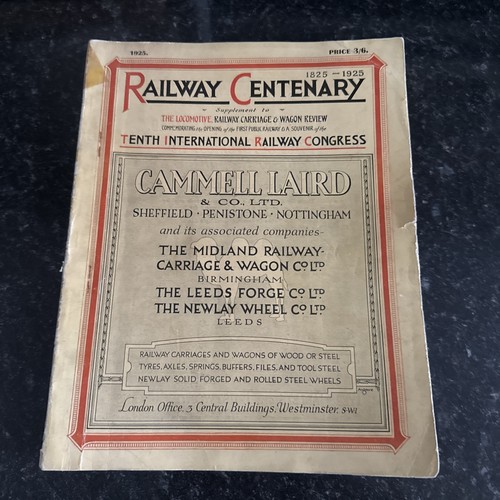Railway centenary 1825 1925 - railway,