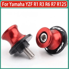 Motorcycle Swingarm Spools Slider Stand M6 Screws For Yamaha YZF R1 R3 R6 R125