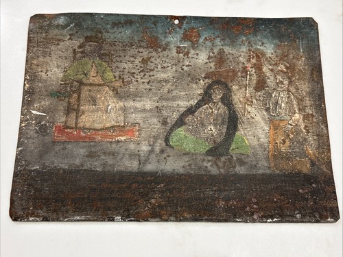 Mexican voto retablo - mexican, ex