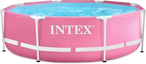 Intex pink metal frame - pool,