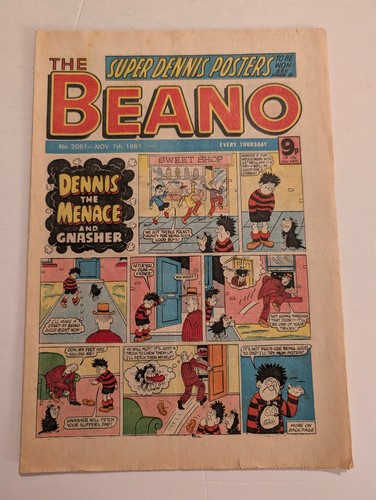 Beano comic 2051 - 2051,, november
