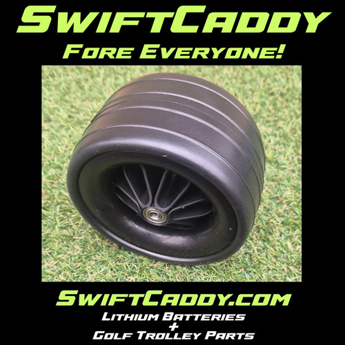 Golf trolley front wheel - golf,
