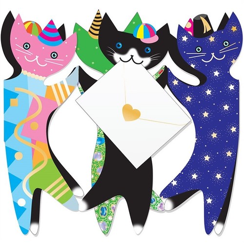 Party cats animal shaped - party,