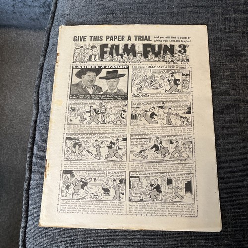 Film fun comic july - -,