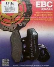 FA194 EBC BRAKE PADS fit DERBI