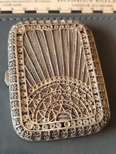 Rare Fine .950 Silver Filigree