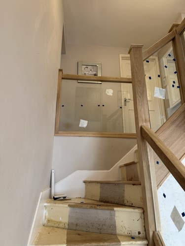 Bespoke stairs solid oak - solid, oak.