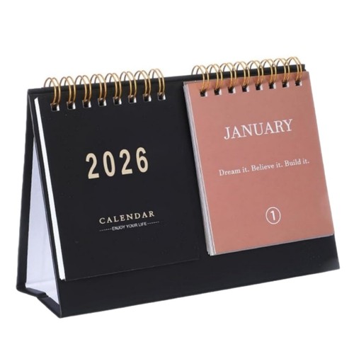 Monthly flip standing - flip, desktop