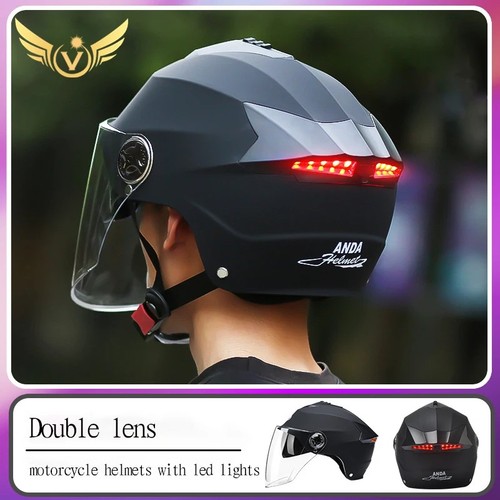 Rechargeable motorcycle helmet - motorcycle,