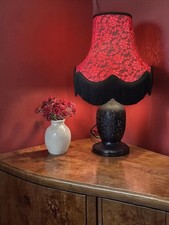 Red French lace floor