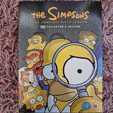 The Simpsons - Series 6 - Complete DVD - Like New, Funny, Animation