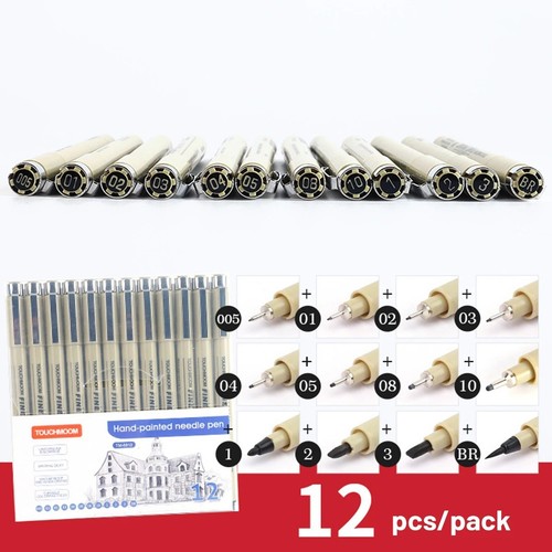 Fine liner black pens for - black,