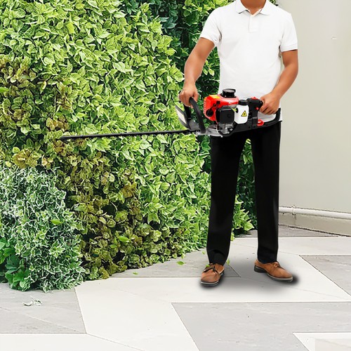 Double edged hedge trimmer - double-edged,