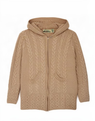 Aran crafts womens hooded - aran,