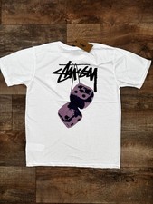Stussy White Fluffy dice