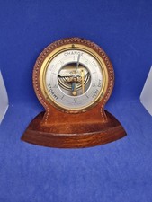 Wooden And Leather Mantle