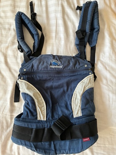 Manduca baby carrier blue - manduca,