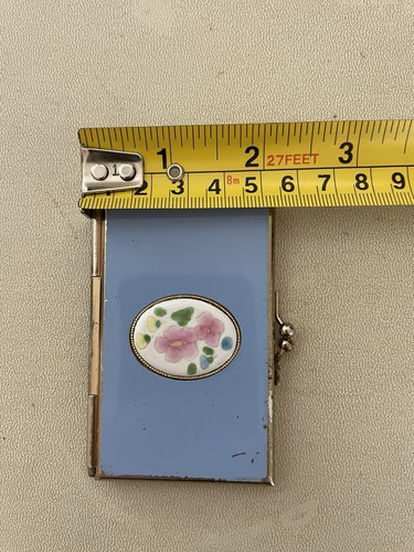 Vintage double enamel compact - vintage,