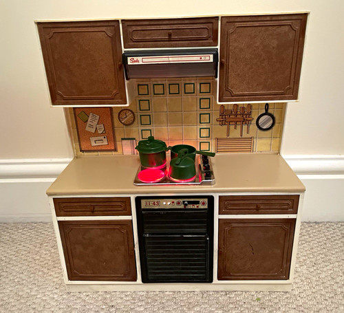 Vintage sindy cooker unit ref - vintage,