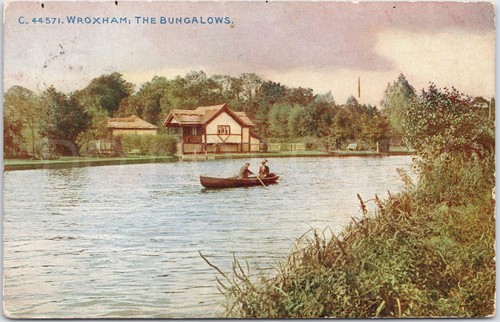 Wroxham antique postcard - wroxham,