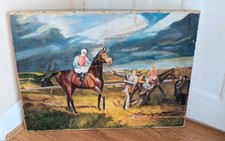 Large Vintage HERGA Oil