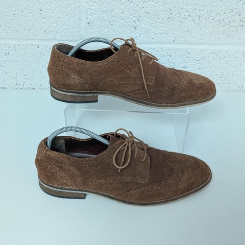 Savile row suede brogue - row,