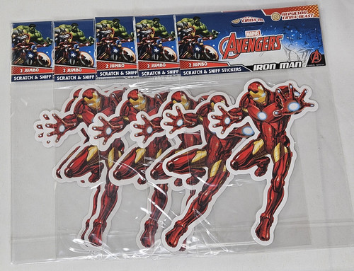 Iron man stickers jumbo - iron,