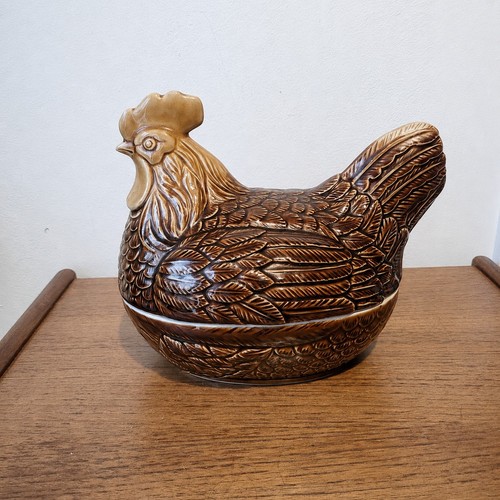 Vintage brown glaze - brown,