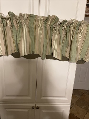 Waverly valance striped - waverly,
