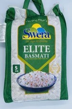 Swera Elite Basmati XXX Long Grain Premium Quality Pilau Biryani White Rice 5KG