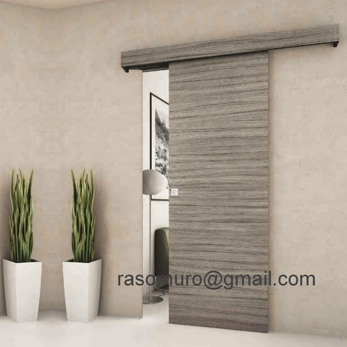 Sliding door external - , in