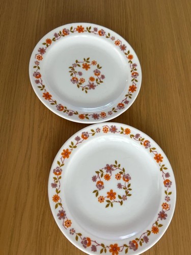 Vintage pair arcopal milk - vintage,