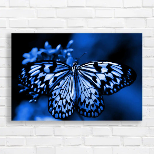 Butterfly flower wings - on,