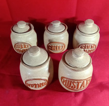 Presingoll Pottery Jars/Pots x
