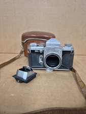 Wirgin Edixa Standard Slr Reflex Film Camera + Waist Finder Vintage 2129