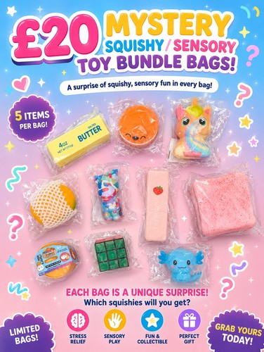 Squishy sensory toy - squishy/sensory, mystery