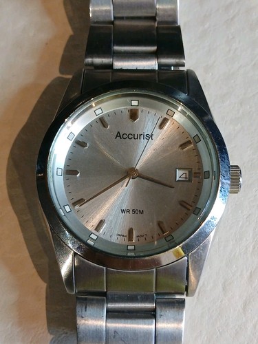 Mens accurist watch - mens, working