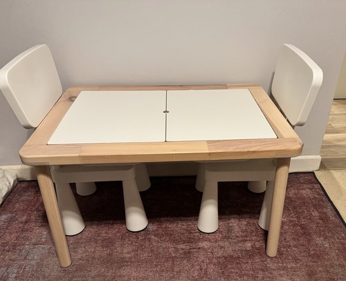 Ikea children desk - desk,, chairs