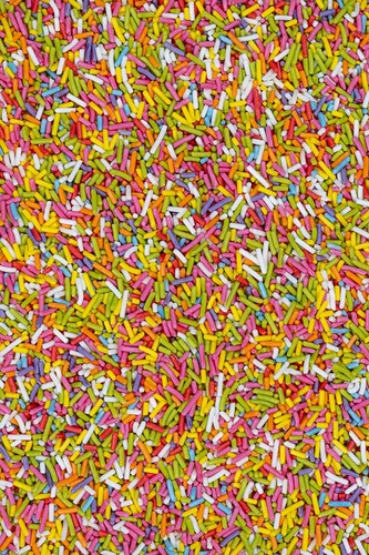 Sprinkly sugar strands - strands,