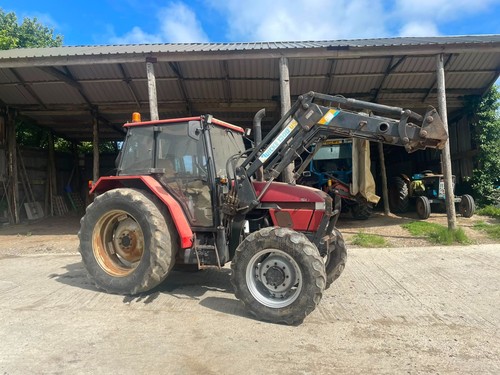 Case 4230 tractor - with, quickie