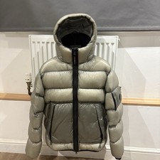 CP Company DD Shell Mask Puffer Jacket Grey - Small