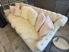Ivory chesterfield sofa - ivory,