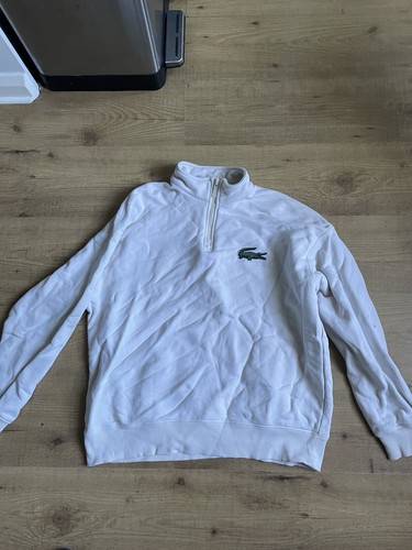 Men beige lacoste jumper - men’s,