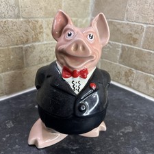 1988 Vintage Wade NatWest Sir Nathaniel Wade Piggy Bank Money Box , Stopper