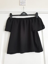 Womens Black Primark Bardot