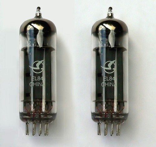 El84 valves matched - matched, pair