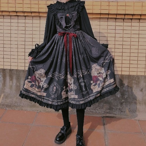 Girl gothic lolita dress - lolita,